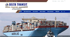 Desktop Screenshot of delta-transit.com